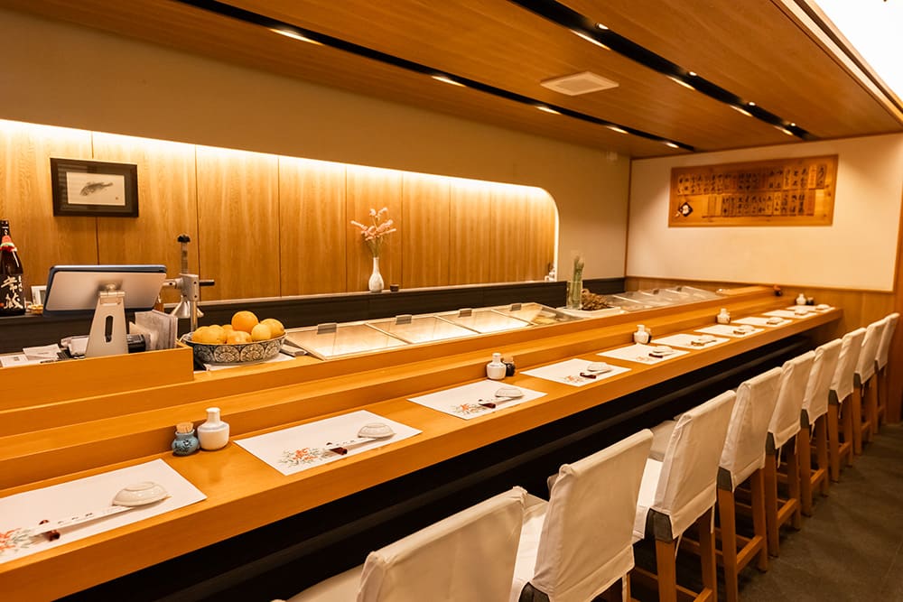 カウンター席の写真