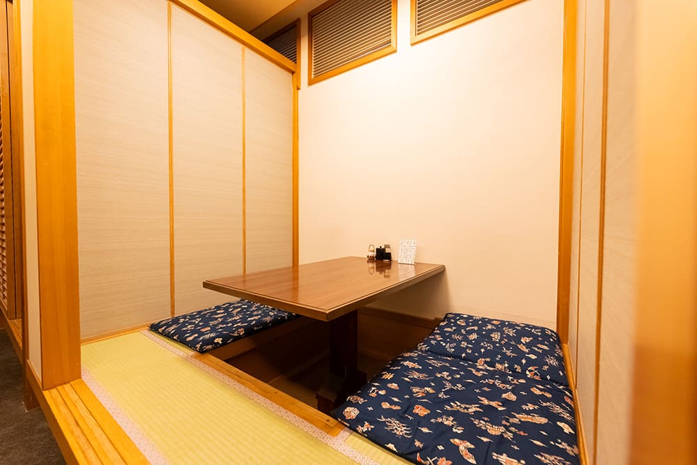 小上がりの個室の写真